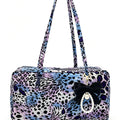 Slouchy Tote Bags Polka Dot Nylon Bowler Bag For Women Hobo Bags Large Shoulder Bag For Travel Work College Nylon Bowler Bag For Women Slouchy Lightweight Crescent Bag With Zipper Travel Tote Bag For Women Sandproof Swim Pool