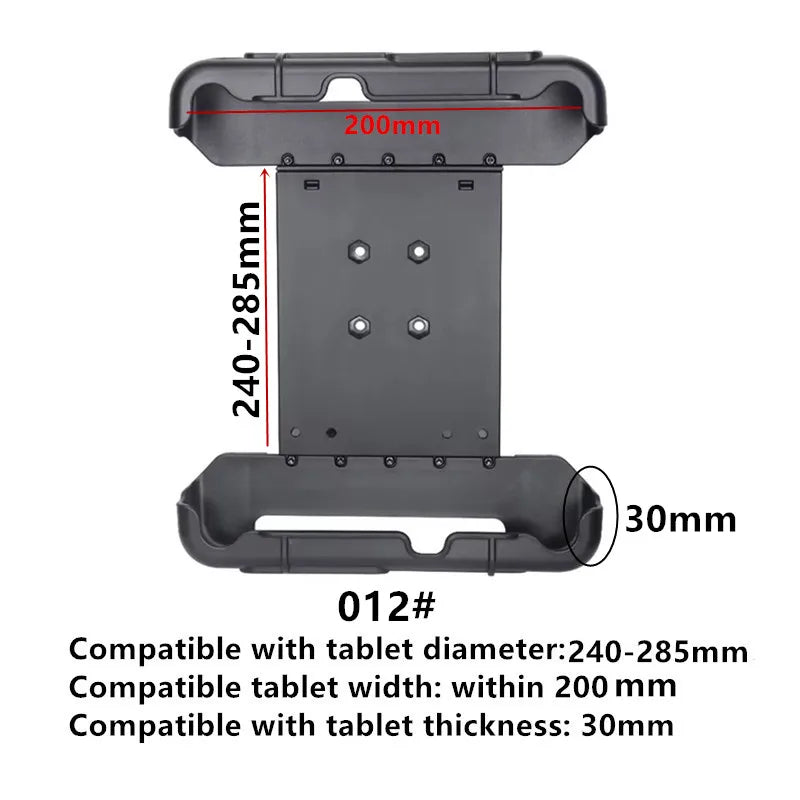 Panasonic FZ-G2 tablet for Tablet with external dimensions within 285x200mm and thickness within 31mm for Ram Mounts