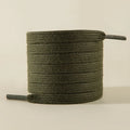 New Classic Pure Cotton Shoelaces Flat Shoelaces Sports Canvas Shoelaces for Men and Women Width 0.8cm Length 100/120/140/160cm