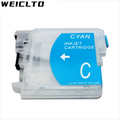 LC38 LC39 LC36 LC61 LC65 LC980 LC985 LC990 LC1100 No Chip Refillable Ink Cartridge for Brother DCP-J125 185C 195C J315W 290C