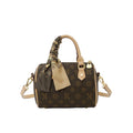 Premium Boston bag pillow bag women's retro European station crossbody texture shoulder crossbody bag