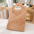 Children's Coral Fleece Bath Towel, Multi-Purpose Large Bath Towel, Newborn Baby Wrap, Beach Towel, Baby Hooded Bath Towel, Bath Towel for Older Children, Swimming, Soft Quick-Drying Towel, Suitable for Both Boys and Girls