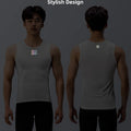 ROCKBROS Bike Vest Breathable  Men's Sleeveless Short Summer Undershirt Windbreaker Tshirt Quick Dry Elastic Mesh Underwear