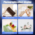 45/65cm Studio LED Light Box with Background Ring Light Board Studio Softbox Folding Photography Box and Bag For Studio Shooting