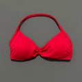 Sports Strappy Bra Yoga Underwear Women Gym Top Running Exercise Backless Bra High Support Active Wear Fitness Workout Halter