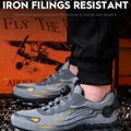 Indestructible Steel Toe Protective Safety Shoes Slip Resistant Abrasion Resistant Work Shoes Men Tough Comfortable Sneaker ﻿