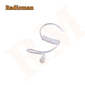 Radio Clear Acoustic Tube Replacement for Two Way Radio Earpiece Clear Tube for Walkie Talkie Accessories