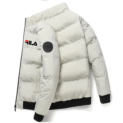 Autumn Winter Men's Thick Warm Jacket Fashion Printed | SAMAG