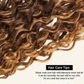 14-30 Inch Water Wave Bundles P4/27 Extension Brazilian Hair Weave Bundles 100% Brazilian Human Hair Wig 180 Density For Women