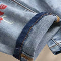 Fashionable Men's Jeans With Trendy Prints Highlighting | SAMAG