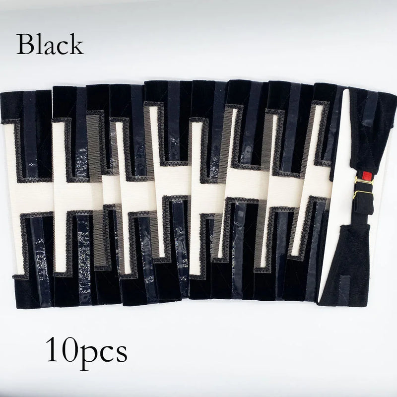 10/20pcs Wholesale Hair bands Velvet Wig Grip Band with Lace Headband To Hold Wigs Hair Accessories wig elastic band
