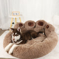 Fluffy Dog Bed Winter Warm Large Pet Products Small Sofa Baskets Pets Kennel Mat Puppy Cats Supplies Basket Blanket Accessories