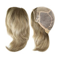 Alwayshair 100% European Virgin Hair Wig 6" 8"10" Injection Lace Lady Wig Silky Straight Short Human Hair French Lace Front Wigs