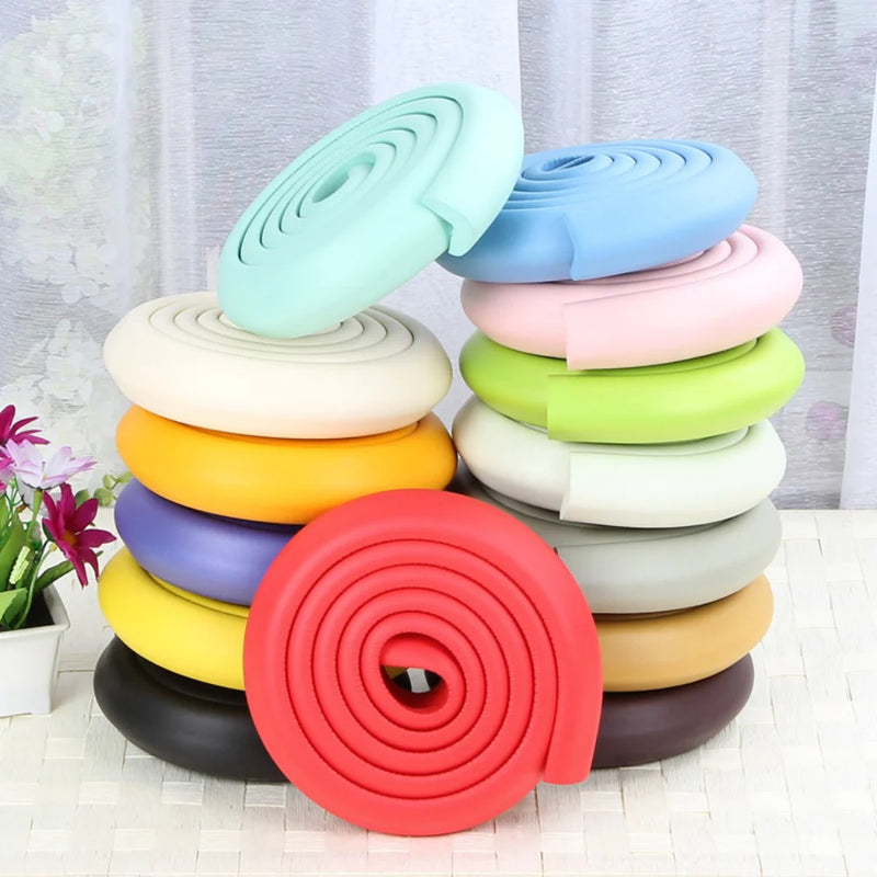 2M/78.74inch thick furniture table protection edge corner table cover protection tape foam corner bumper protection