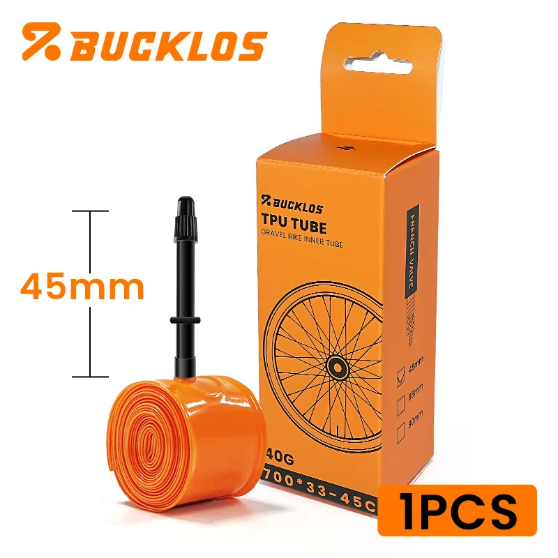 BUCKLOS TPU Material Bicycle Inner Tube 700C 23-32C Road | SAMAG