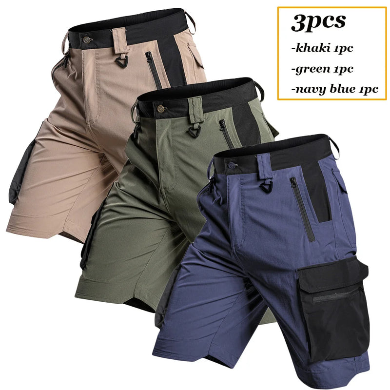 3-2- Outdoor Training Work Shorts Men Multi-Pocket | SAMAG