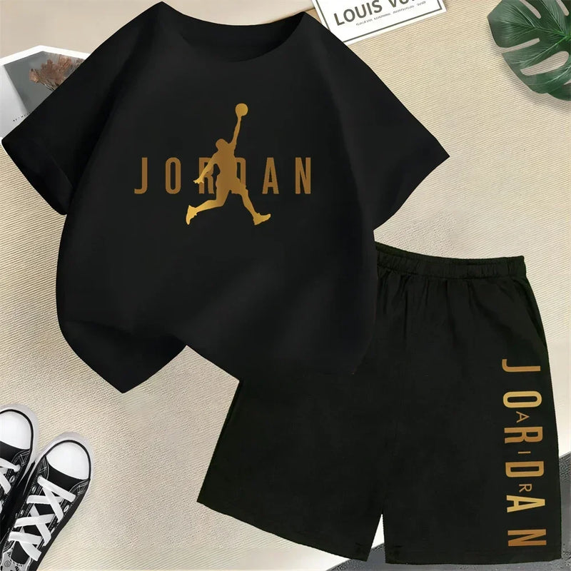 Summer Short Sleeve Children's Pattern Printed Sports - View 9 | SAMAG