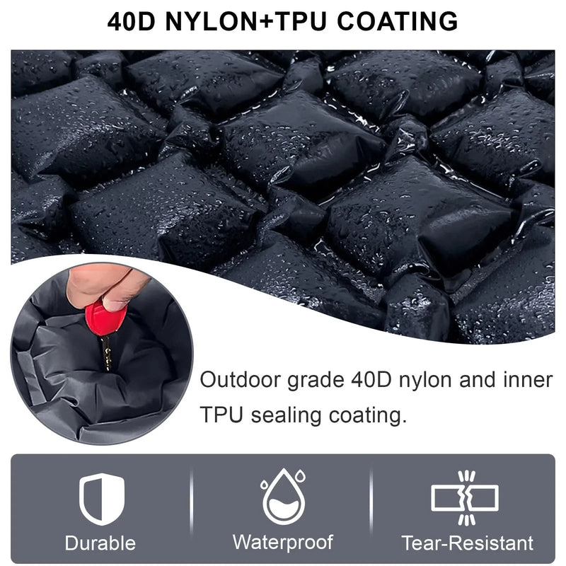 Camping Mat Self Inflatable Mattress Inflating Pad | SAMAG