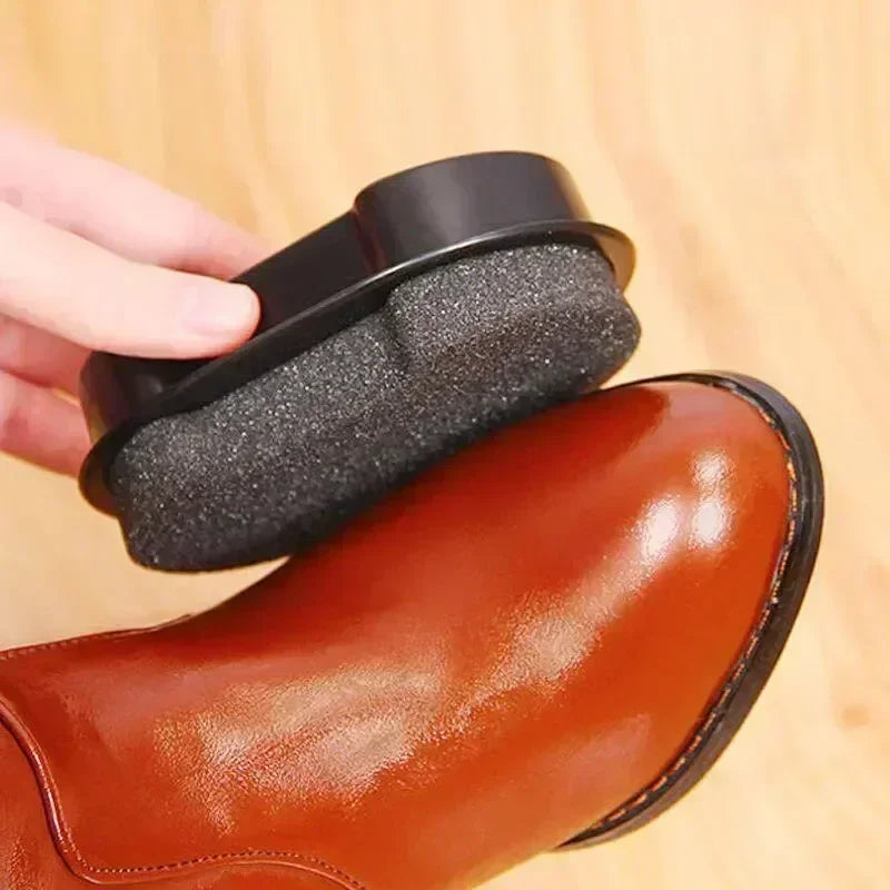 1-3pcs Shoe Cleaning & Polishing Brush, 2-in-1 for Leather Shoes, Restores Shine Quickly, Double Sided with Colorless Sponge