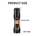 1pcs Liquid Shoe Polish with Brush Head,Available in Three Colors Neutral Brown Black Leather Care Cleaning Liquid Shoe Polish