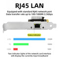 2500Mbps PCI - E To RJ45 I226 RTL8125B Network Card 2.5G Gigabit Ethernet 100/1000/2500Mbps For Desktop - Visuel 2 | SAMAG