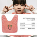 Baby Bibs for Children Washing Face Towel Soft Salive Towel Boys Girls Learning Brushing Teeth Towel for 3-8 Years Kids