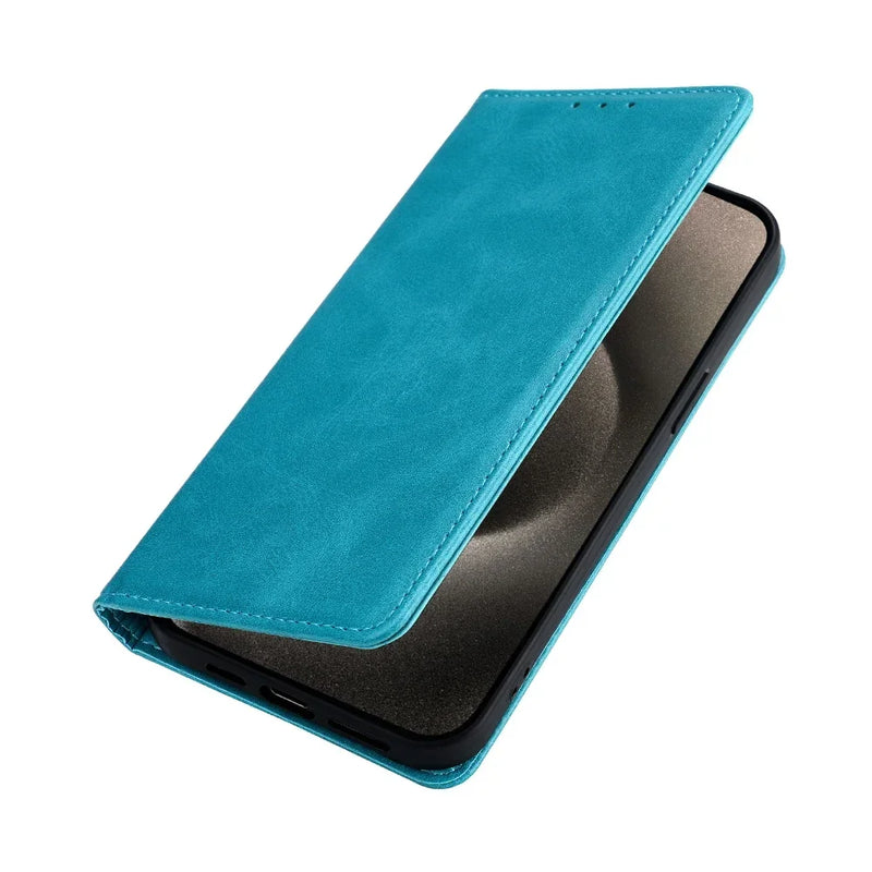 Business Magnetic Flip Card Stand Leather Wallet Case for Motorola Edge 50S 50 Pro Moto edge 50 Neo 50 Fusion 5G Cover Funda