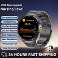 2026 New Health Sport ECG AI Diagnosis Smart Watches Men Heart Rate Blood Pressure IP68 Waterproof Smartwatches For Men Women