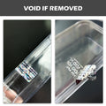 280/550pcs Hologram Security Seal Stickers Laser Tamper Proof Original Genuine Labels Warranty Void Holographic Custom Sticker