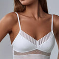 Sexy lace U-shaped backless lingerie for women without steel rings beautiful back bra ultra-thin invisible bra cross-border b