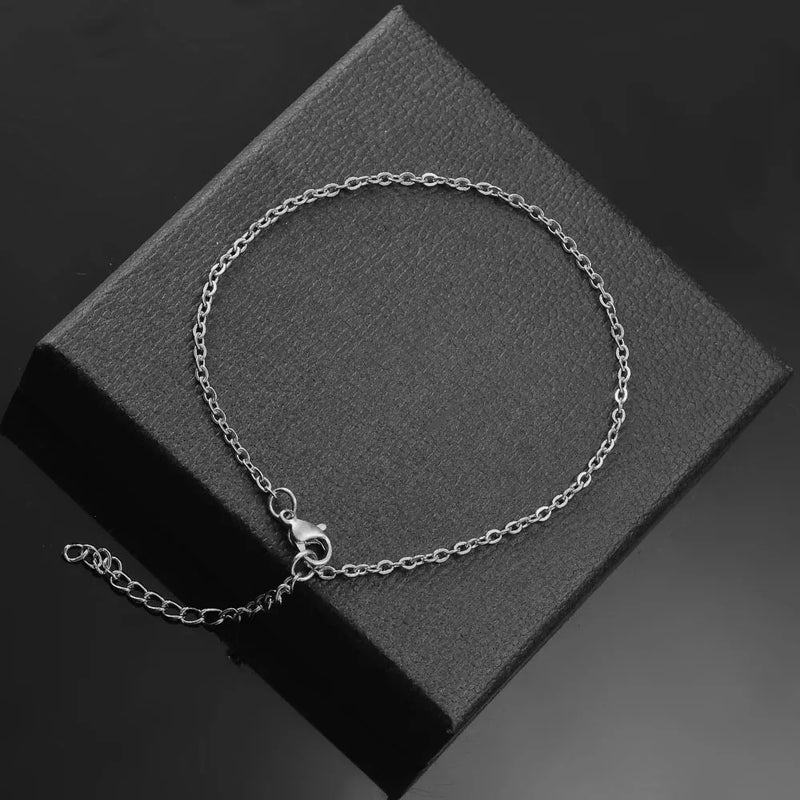 Stainless Steel Multilayers Chain Bracelet Women Simple Fashion Layered Girl Wrist Bracelet  Jewelry Accessories Length 18cm+5cm