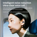 Wireless Bluetooth 5.3 Headset Talking Clip-On Earphone Long Time Wear Ultra Long Battery Life Headphones For iPhone Huawei OPPO