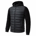 Men Lightweight Cotton Parkas Men Hooded Youth Casual Versatile Short Jacket Men Autumn and Winter Snow Clothing Thermal Jacket