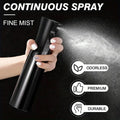 WANMEI 1/2pcs Refillable Continuous Spray Bottles with Root Comb Applicator - Fine Mist Sprayer for Hairstyling Hair Dye Bottle