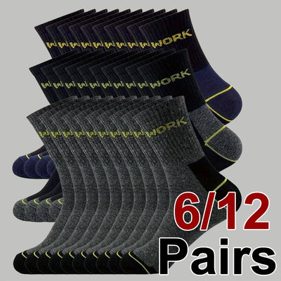 Pairs High-Quality Men Business Odor Proof Mid Tube Socks | SAMAG