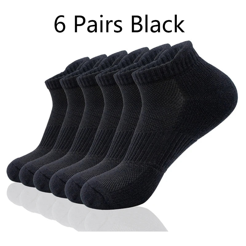 Pairs Cotton Ankle Socks Men Boat Short Sweat-absorbing | SAMAG