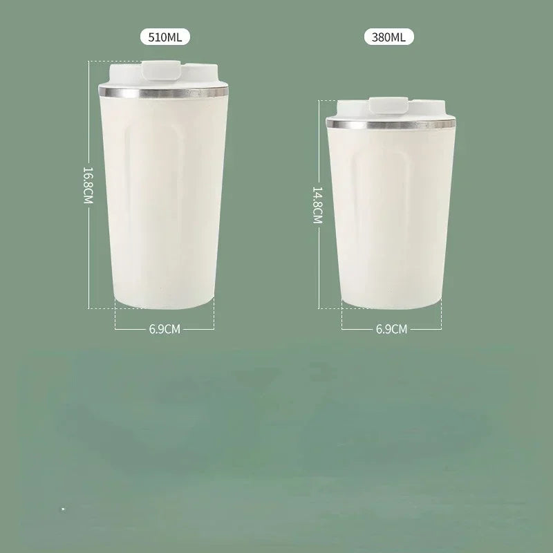 380/510ML Travel Stainless Steel Coffee Cup Thermal Mug - Visuel 6 | SAMAG