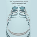 Swimming Goggles Adult Professional Pool Waterproof Swim | SAMAG