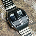 Man Battery Sports Smartwatch Electronics Watches Vintage 70s Retro-futuristic Style Fashion Led digital Watches Filp