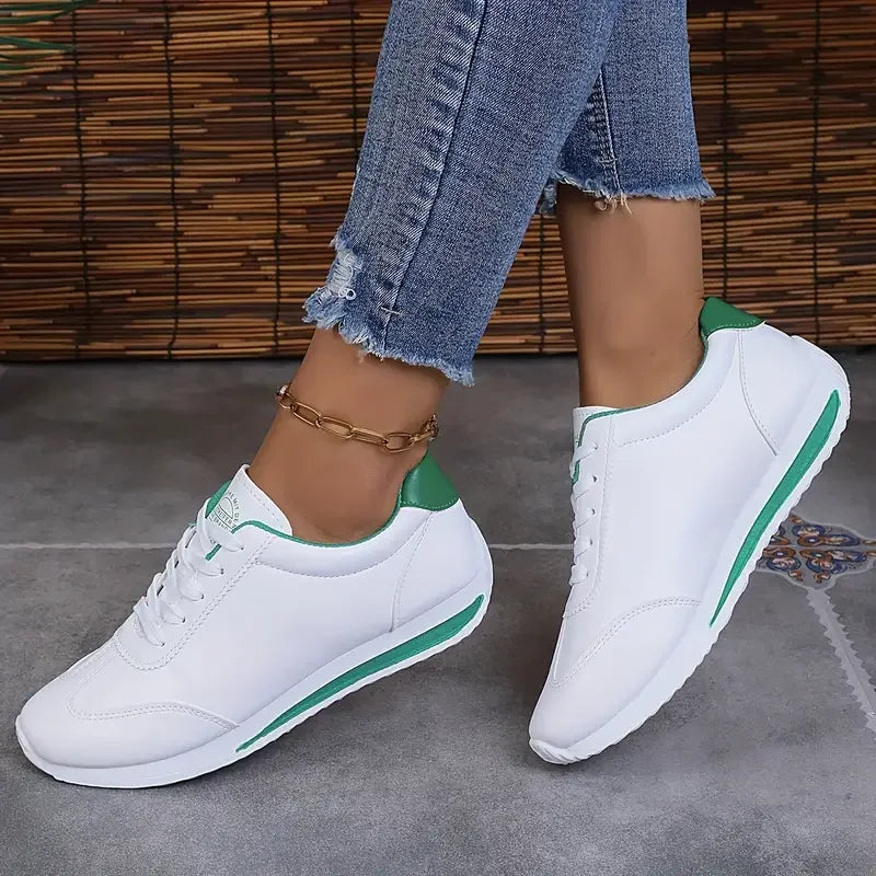 Roman Trendy Spring/Autumn Running Shoes Student Campus Flat Vulcanized Shoes Fashion Sneakers Casual Comfortable Round Head