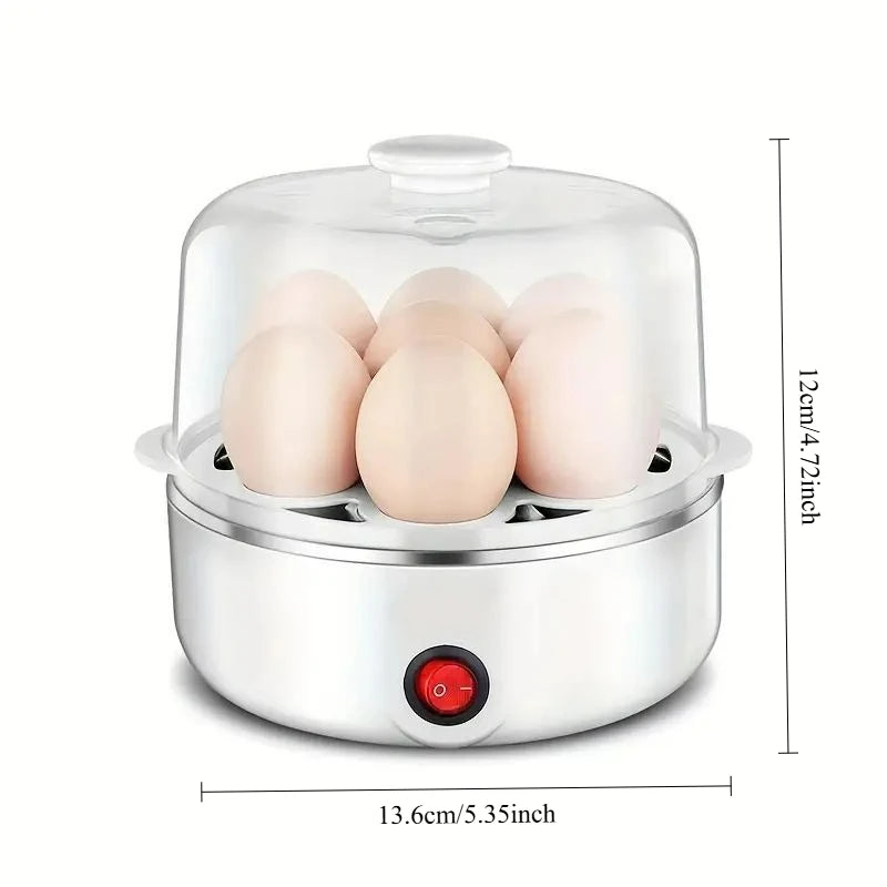 Dual-Layer Microwave Egg Cooker, BPA-Free Rapid Egg Boiler with Anti-Splatter Lid, Versatile Poacher for Fast & Healthy Eggs