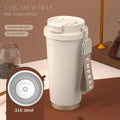 Large Capacity Ceramic Vacuum Flasks Reusable Double Wall Thermoses Stainless Steel Coffee Mug Insulated Cup Home Drinkware