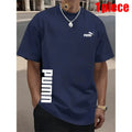 1 - 3 Pack Men's Quick Dry Mesh T - shirts, Casual Loose Fit Crew Neck Short Sleeve Tops for Sports & Daily - View 4 | SAMAG