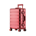 2024 New Large Capacity Durable Luggage Sets Aluminum Suitcase Women Girl Carry-On Boarding Travel 20/24/29