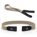 Jeans Elastic Waistband For Women/Men No Bulge No Buckle Stretch Elastic Waist Belt Versatile and Minimalist Elastic Waistband