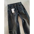 Classic Retro Flare Denim Men's Jeans Bootcut Stretch | SAMAG