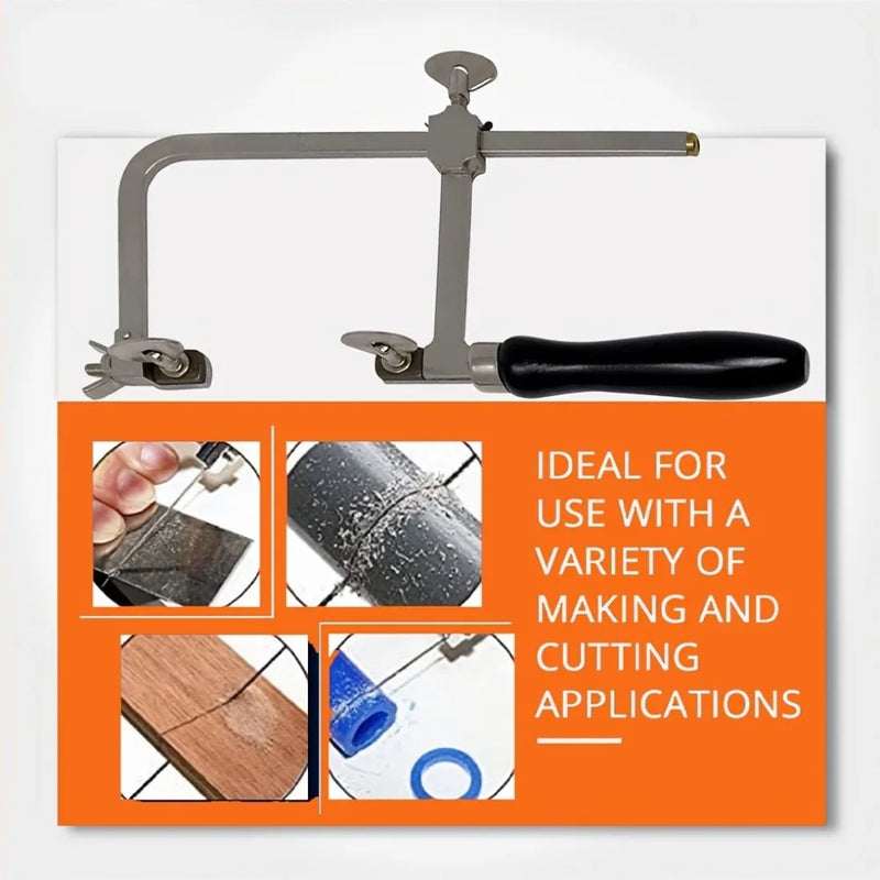 Professional Jeweler's Saw Tools Set U - Shaped Bow with Blades Mini Hand for Metal and Craft Cutting - Visuel 4 | SAMAG