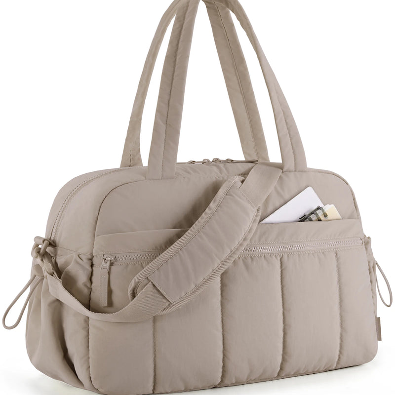 BAGSMART Travel Duffel Bag Gym Bag for Women with Wet Pocket Carry on Weekender Shoulder Boston bag Waterproof Beach bags
