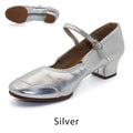 Dance Shoes Women Low-heeled Square Dancing Shoes Latin Salsa Dance Shoe Soft Sole Outdoor Dance Sneakers Spring Size 34-42