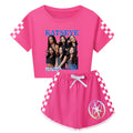 KATSEYE Costume Baby Girls Summer Casual Pajamas Set Kids | SAMAG